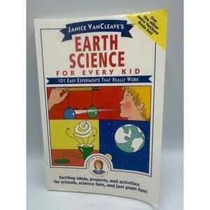 Janice VanCleaves Earth Science For Every Kid 1991 Paperback Educational